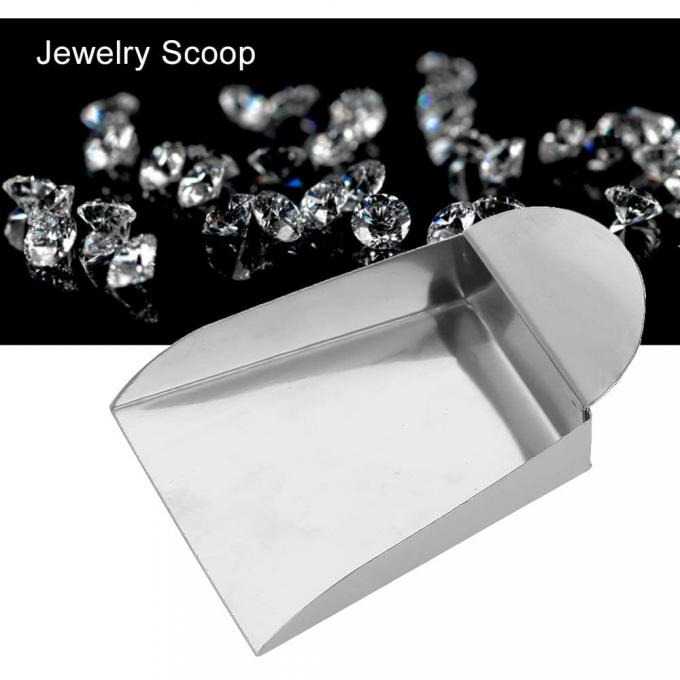 Mini Square Shovel, Gemstone Spade, Jewelry Shovel với tay cầm đĩa 2